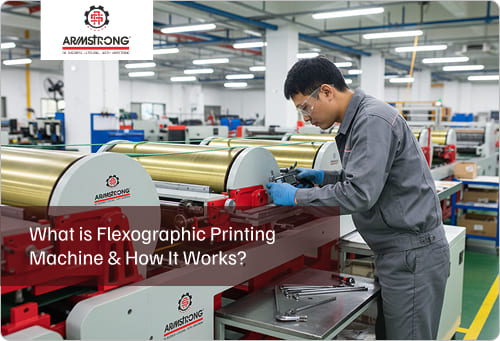 What is Flexographic Printing Machine & How It Works?