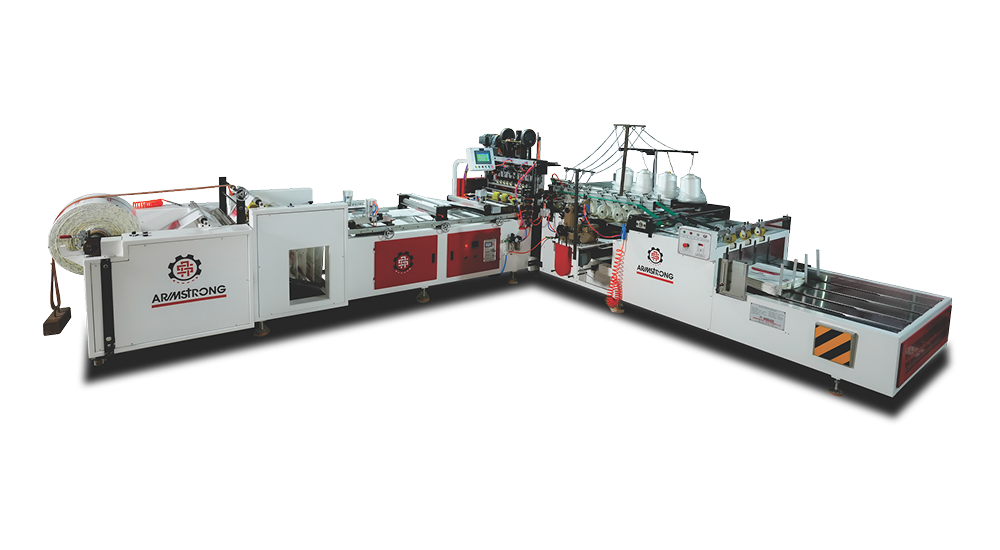 High Speed Bag cutting & Sewing Conversion Line