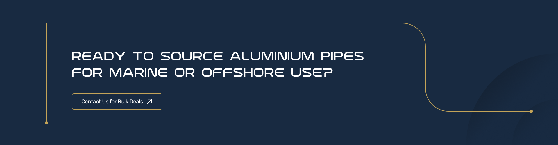 aluminium pipes in marine offshore environments cta